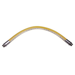 Flexible inox sans date de péremption haute pression (maxi 2 bar) - longueur 1 m Entrée mâle G3/4" - Sortie mâ