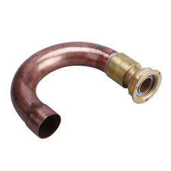 Racc. coud 180° JPC S/COMPT CAL20 - à braser CU22