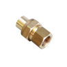 Raccord 3 pièces à visser femelle cylindrique 6,25% à braser sur cuivre Ø28 - pression maxi 5 bar