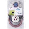 Ensemble complet pour installation domestique pour raccordement cuisinière. Le kit butane comprend une seconde