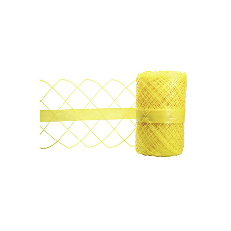 Grillage avertisseur NF 0,30 m x 100 m jaune