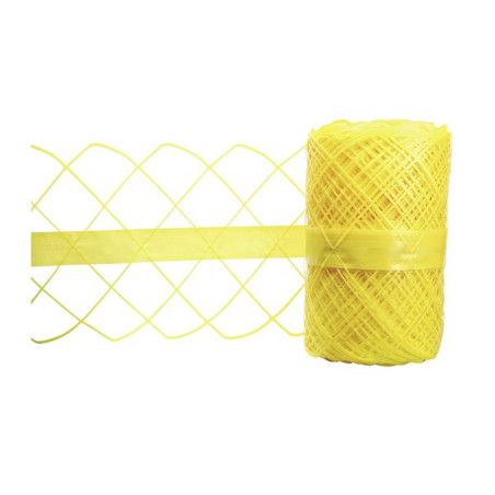 Grillage avertisseur NF 0,30 m x 100 m jaune