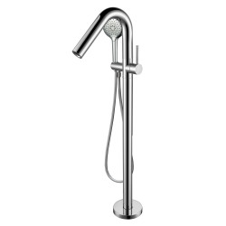 Colonne bain-douche îlot par le sol douchette 3 jets COX / ORTENCE