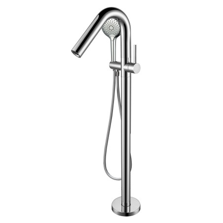 Colonne bain-douche îlot par le sol douchette 3 jets COX / ORTENCE