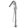 Colonne bain-douche îlot par le sol douchette 3 jets COX / ORTENCE