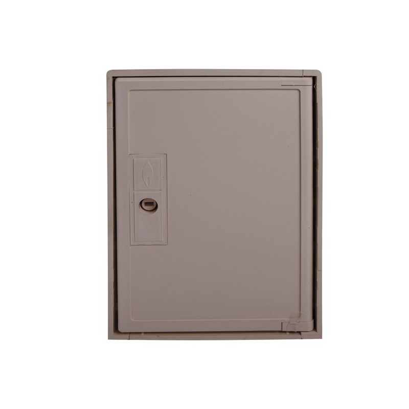 Coffret avec porte S22 sigle flamme