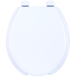 Abattant de WC Anti-contact Blanc