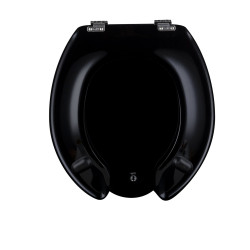 Abattant de WC Anti-contact Noir