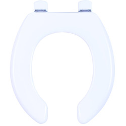 Abattant de WC Anti-contact Simple Blanc