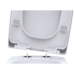 Abattant de WC Quadri Blanc