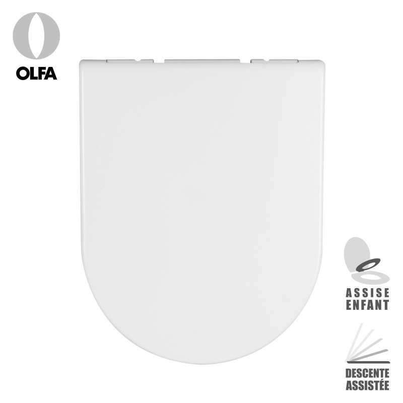 Abattant de WC Bambino D Blanc