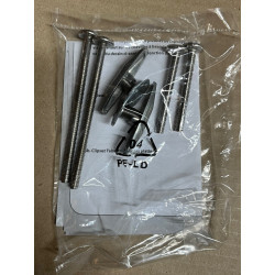 Lot de 2 Chevilles À Bascule + Vis Inox pour Tout Abattant OLFA