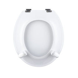 Abattant de WC Tradition Réhaussé 70 Blanc