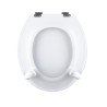 Abattant de WC Tradition Réhaussé 70 Blanc
