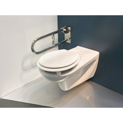 Abattant de WC Tradition Réhaussé 70 Blanc