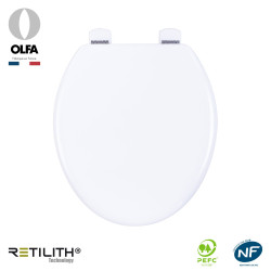 Abattant de WC Universal OLFA Pro Blanc