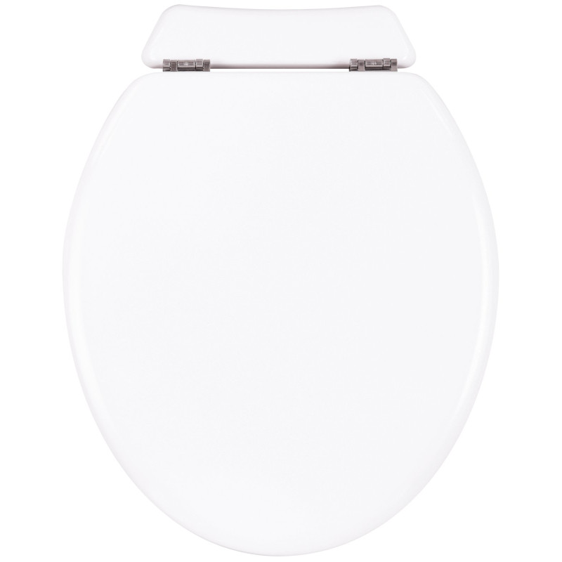 Abattant de WC Universal Dormant Blanc, entraxe 145-180, longueur 435-460, 7UD0001720