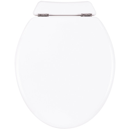 Abattant de WC Universal Dormant Blanc, entraxe 145-180, longueur 435-460, 7UD0001720