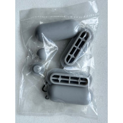 Sachet Amortisseurs Auto-clip 4 pour le Siège et 2 pour le Couverlce