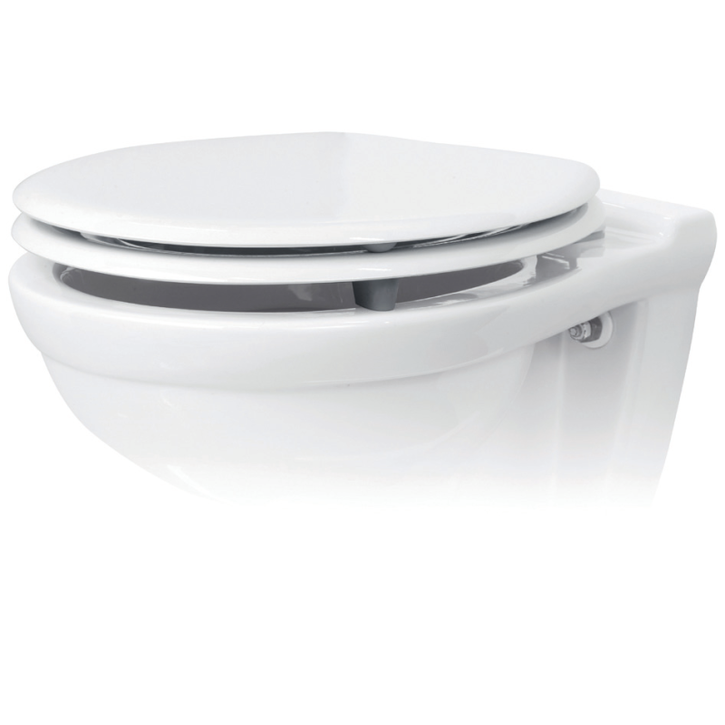 Abattant de WC Universal 375 mm, entraxe 140-180, longueur 425-435, SENS:7UDXXXX1601|ABATTANT DE WC|UNIVERSAL|