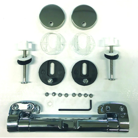 Kit Charnière Easy Clip pour Abattant OLFA Td+eu+ud À Descente Assistée