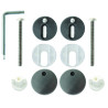 Kit de Fixation Déclipsable pour Abattant OLFA Ar+ve+al+wd