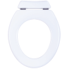 Abattant de WC Universal dormant simple sans couvercle 375 mm
