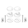 Kit SAV Fixations pour Abattant Bambino