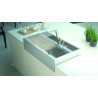 Timbre d'office Diamante Inox Lisse 899 x 600 mm