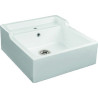 Timbre d'office Ceramique 60cm Blanc 596 x 630 mm