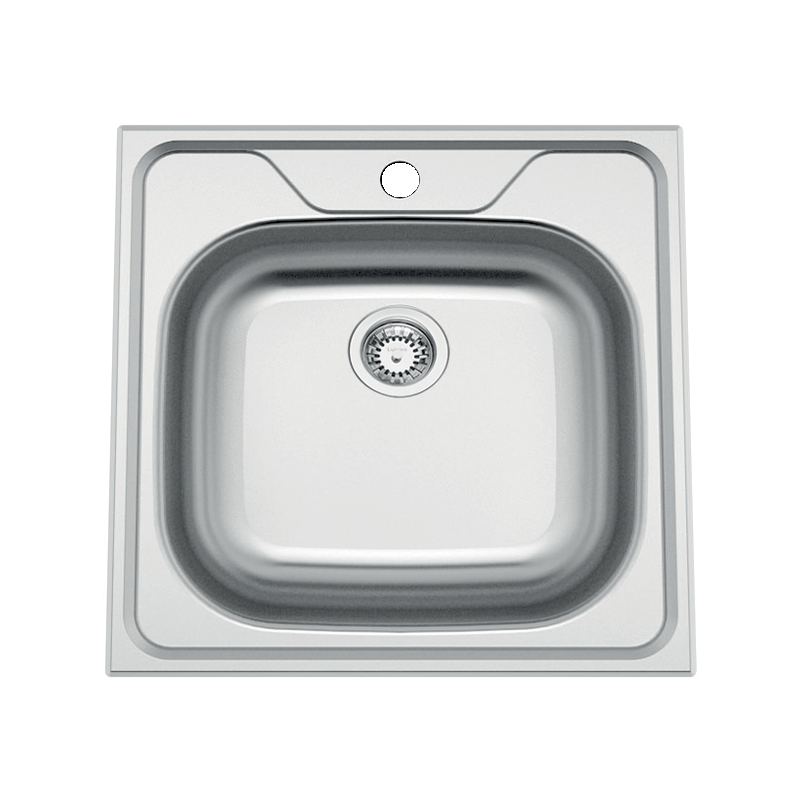 Évier à encastrer Malin 1 bac 480 x 480 mm Inox