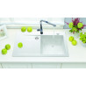 Évier à encastrer Stema 1 grand bac, 1 égouttoir 900 x 510 mm Céramique