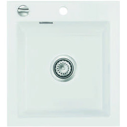 Évier à encastrer Idole 1 bac 460 x 510 mm Céramique