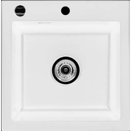 Évier à encastrer Idole 1 bac 575 x 510 mm Céramique