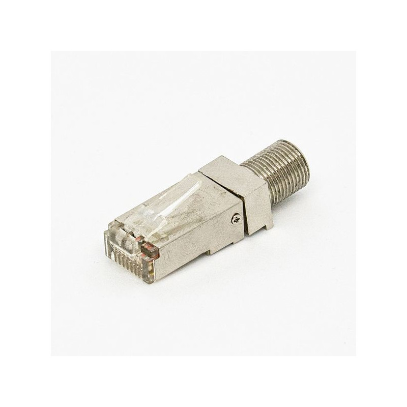 WISI Connecteur balun RJ45 / F - DX90