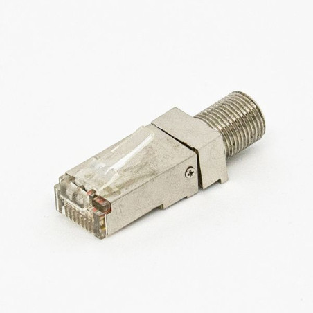 WISI Connecteur balun RJ45 / F - DX90