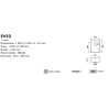 Évier à encastrer Pisa 1 bac 390 x 500 mm Inox