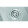 Évier à encastrer Roma 615 x 520 mm Inox