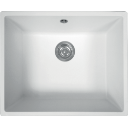 Évier à encastrer Zentia 1 bac 540 x 440 mm Naturalite