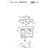 Timbre d'office Majestic 1 bac et demi 880 x 650 mm
