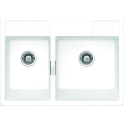 Timbre d'office Kallio 2 bacs 898 x 630 mm Cristadur