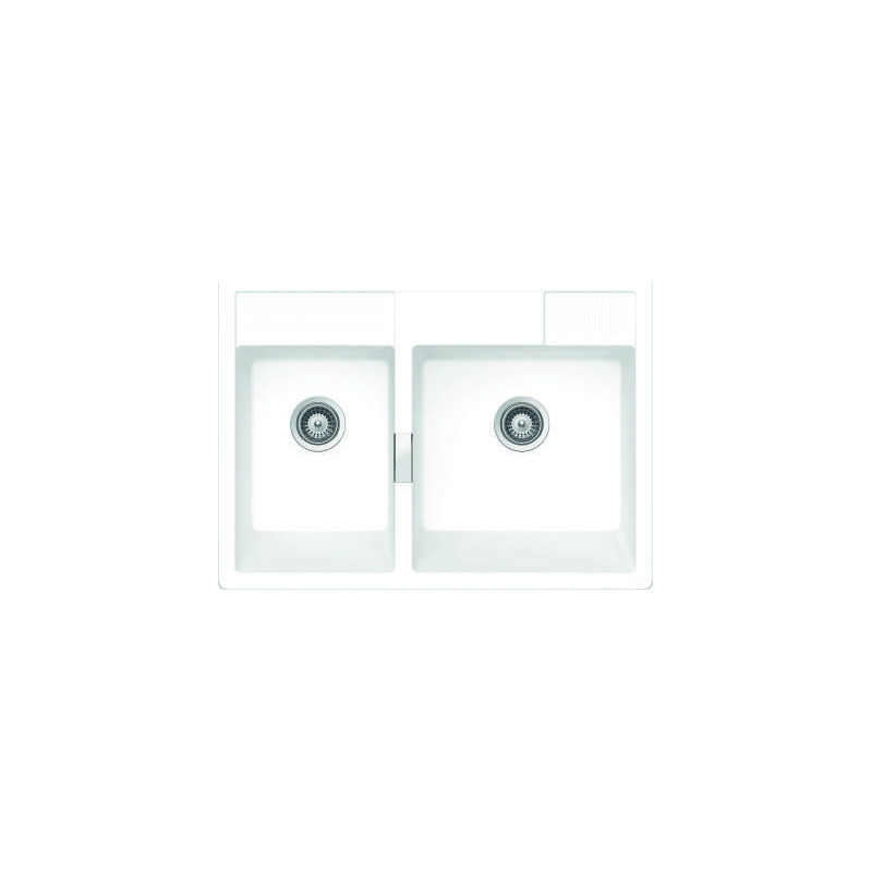 Timbre d'office Kallio 2 bacs 898 x 630 mm Cristadur