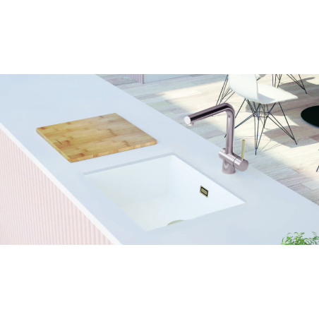 Cuve sous plan Kiruna 1 bac 756 x 456 mm Cristadur