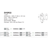 Cuve sous plan Pisa Sp 450 x 450 mm Inox