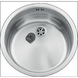 Évier à encastrer Malin 1 bac rond Ø 480 mm Inox