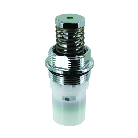 Tête interchangeable lavabo presto sol commande au pied 520/530, 4/7sec, bleue