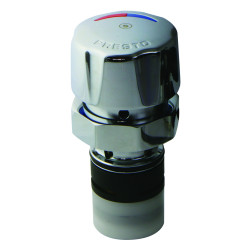 Tête interchangeable douche ALPA S 20/35 courte bouton chromé