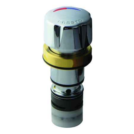Tête interchangeable douche ALPA 20/35 encastré étanche bouton chromé 35190