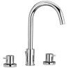 Mélangeur lavabo 3 trous sur table COX