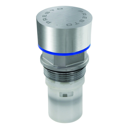 Tête interchangeable lavabo neo inox, 05/10s, bleue